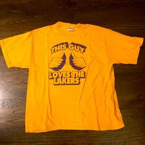 This Guy Loves The Los Angeles Lakers T-Shirt Mens Size XL